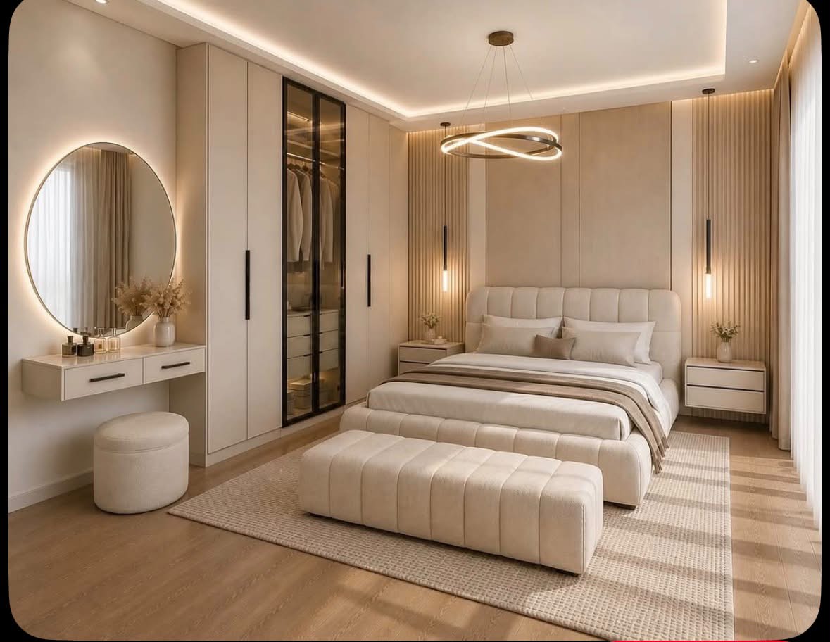 Chambre — Dressing intégré