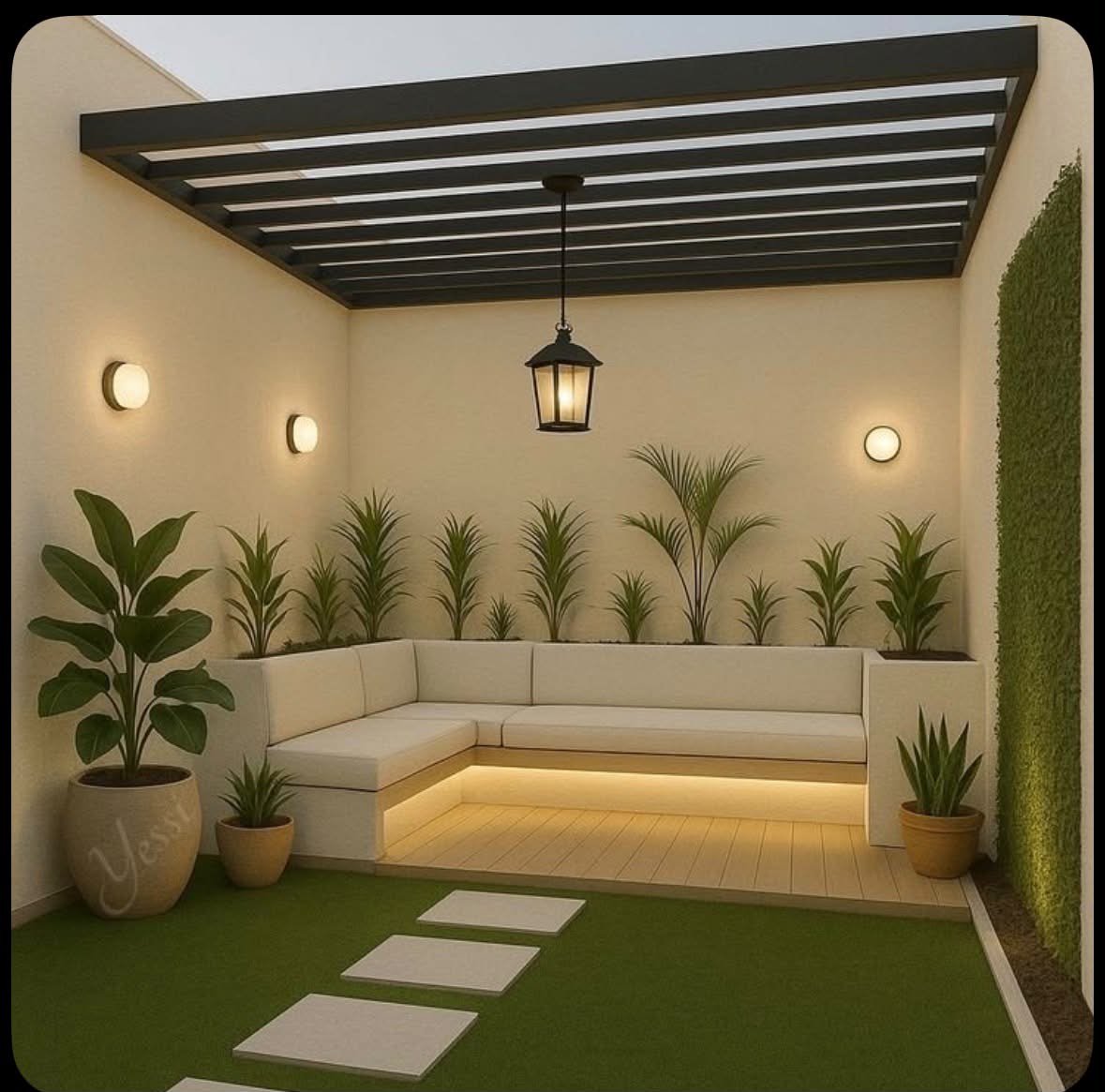 Pergola — Coin salon